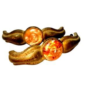 THREE 20's Bakelite Antique Hardware (3) Art Deco Drawer Pulls Not 2 But 3